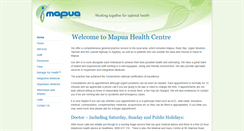 Desktop Screenshot of mapuahealth.com